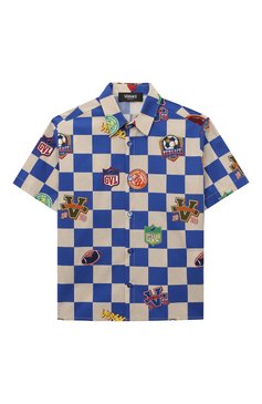 Хлопковая рубашка VERSACE, арт. 1003789/1A09719/8A-14A, фото 1