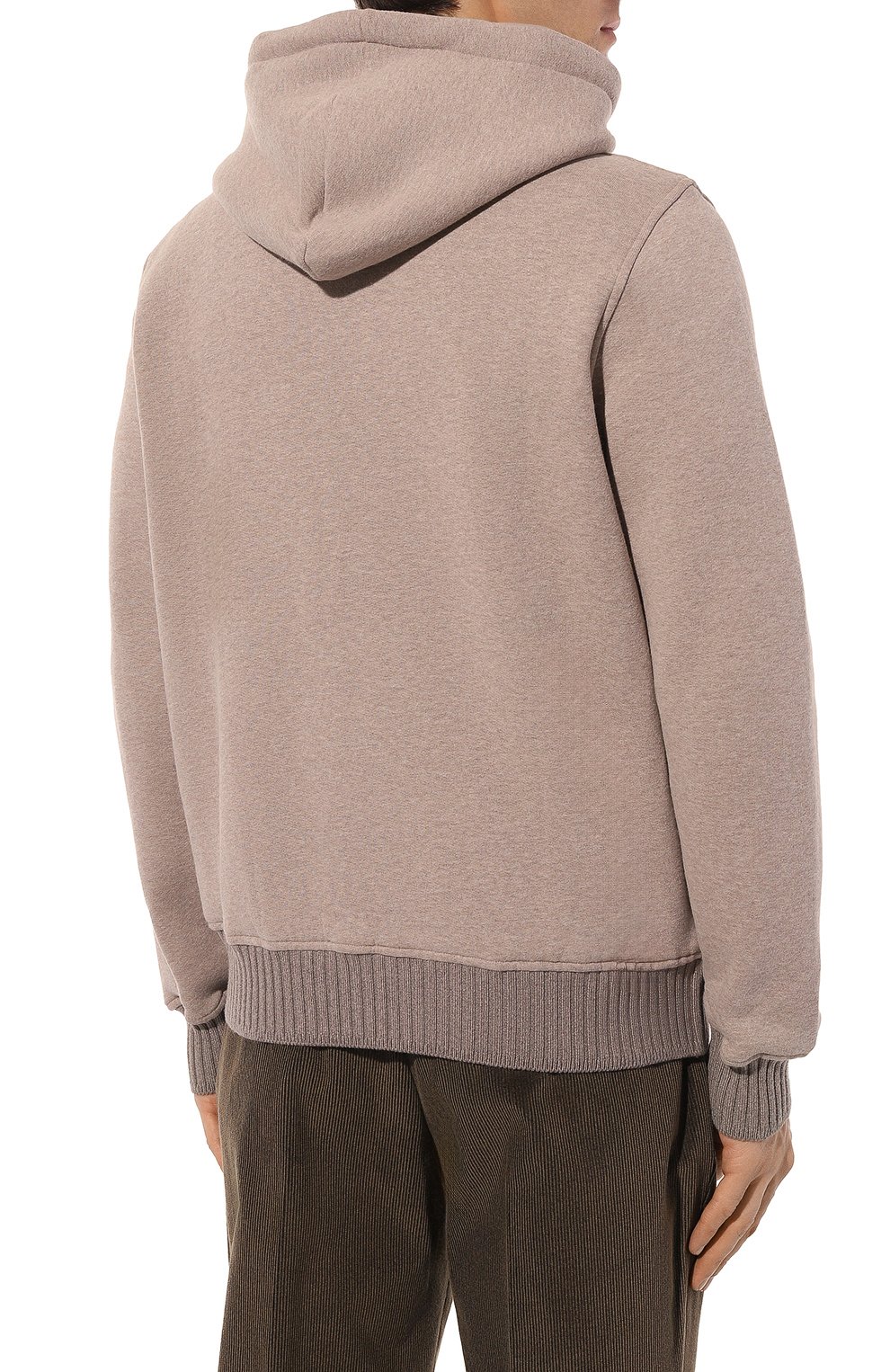 Толстовка из хлопка и кашемира MVST бежевого цвета по цене 149000 руб., арт. 15M429.FW00.MUST./58-62, фото 4 Толстовка из хлопка и кашемира MVST, арт. 15M429.FW00.MUST./58-62, фото 4