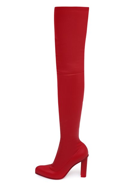 Кожаные ботфорты ALEXANDER MCQUEEN, арт. 641882/WHSS1, фото 3