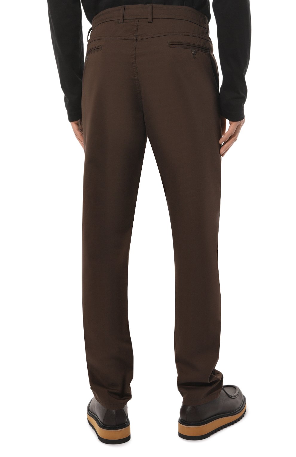 Хлопковые брюки CANALI, арт. V1659/AV04105, фото 4