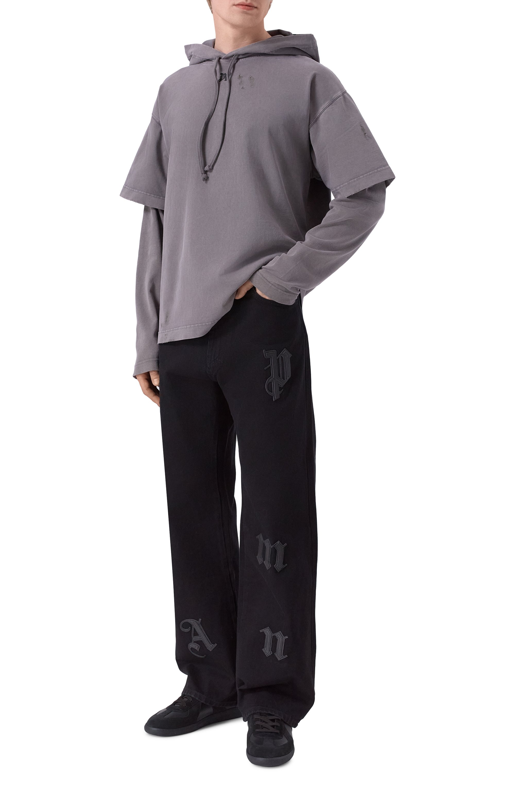 Джинсы PALM ANGELS, арт. PMYA041F25DEN001, фото 2