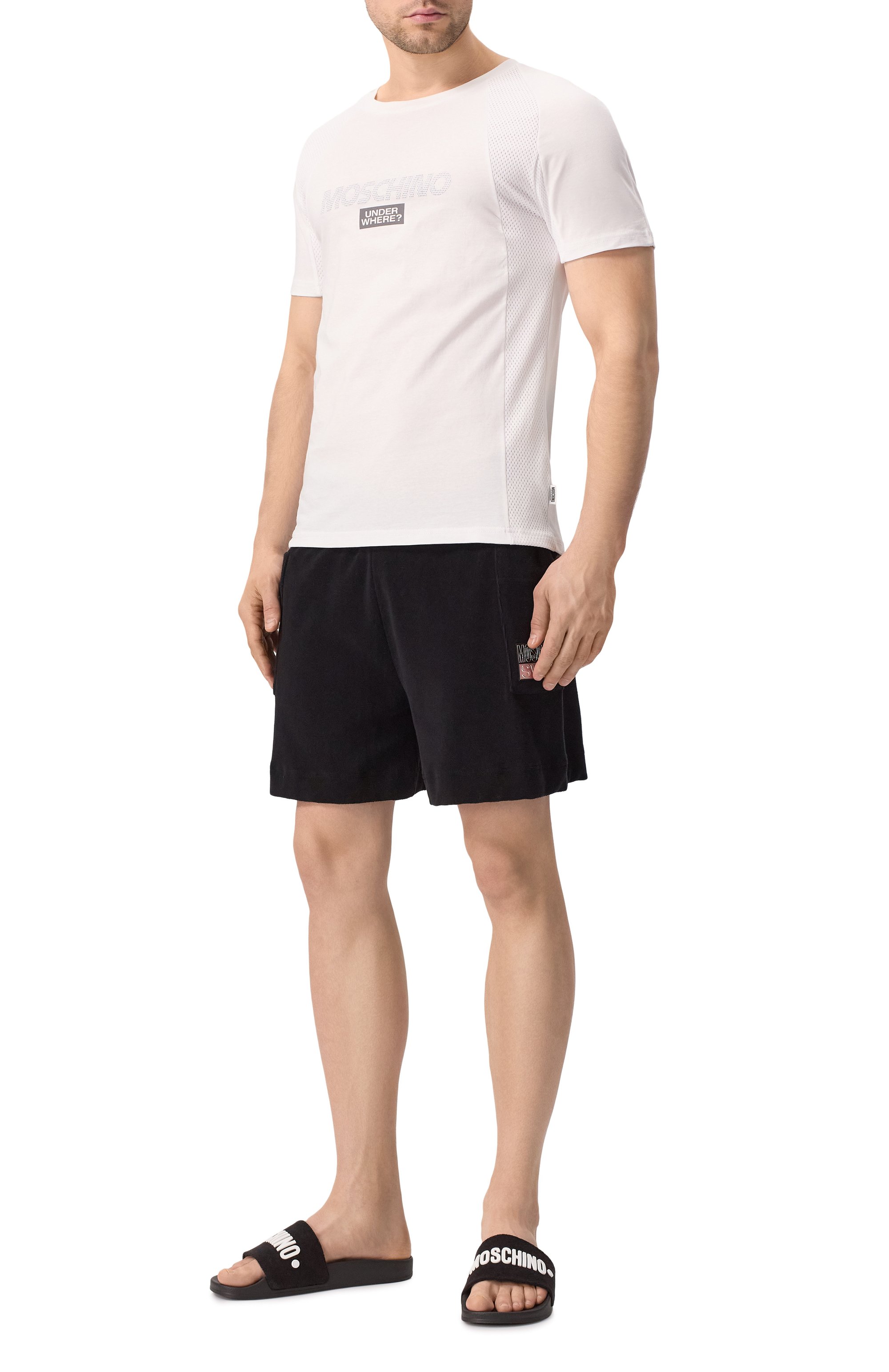 Хлопковые шорты MOSCHINO, арт. A6701/9406, фото 2