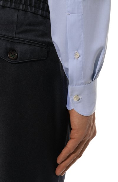 Хлопковая сорочка LUIGI BORRELLI, арт. PS30050, фото 5