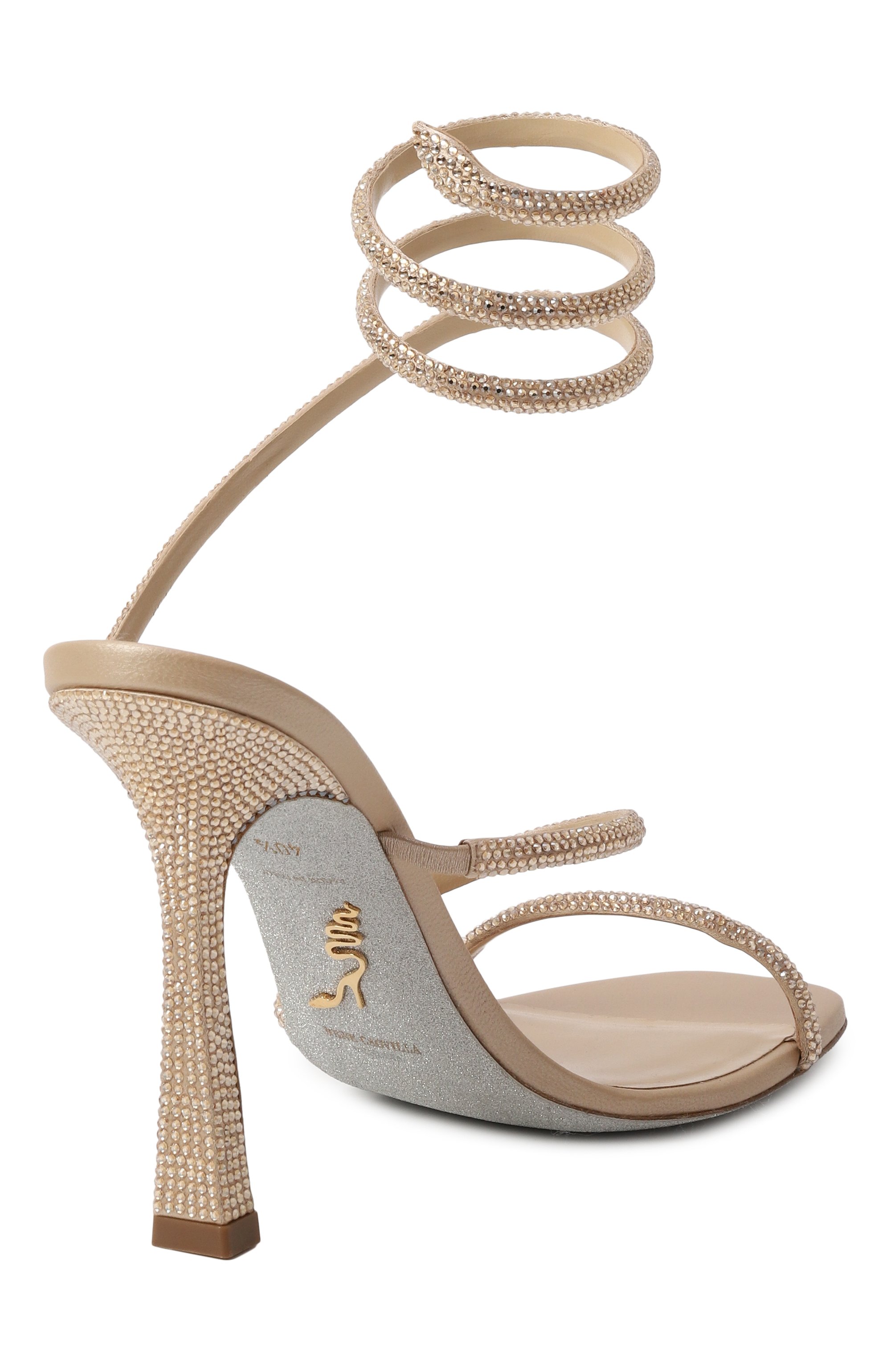 Текстильные босоножки cleopatra 105 RENE CAOVILLA, арт. C11575-105/R001, фото 5