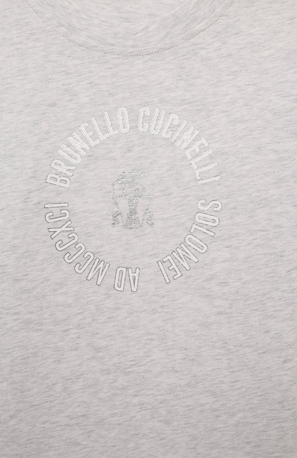 Хлопковый лонгслив BRUNELLO CUCINELLI, арт. B0T81T454B, фото 3