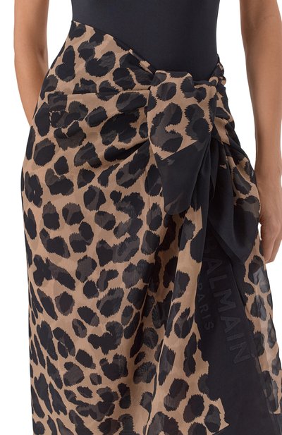 Шелковое парео BALMAIN, арт. BKA202360, фото 5