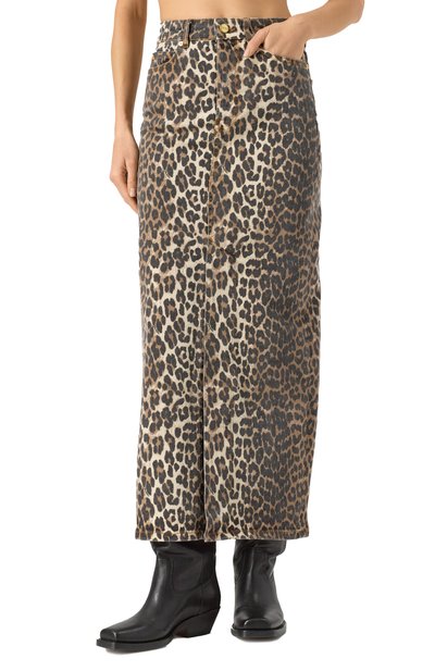 Джинсовая юбка GANNI, арт. J1445, фото 3