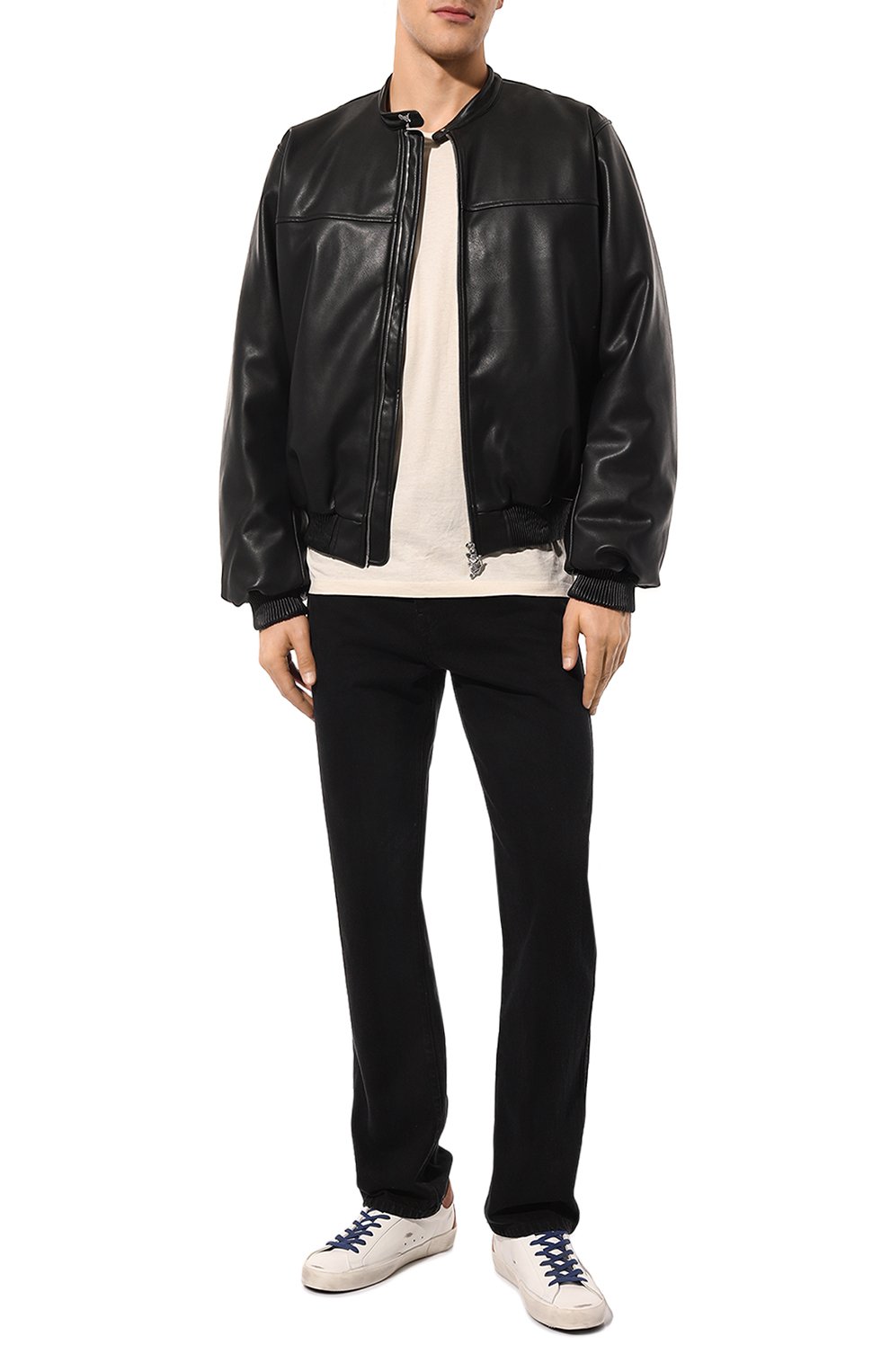 Кожаные кеды super-star GOLDEN GOOSE DELUXE BRAND белого цвета по цене 52700 руб., арт. GMF00102.F004793, фото 2 Кожаные кеды super-star GOLDEN GOOSE DELUXE BRAND, арт. GMF00102.F004793, фото 2