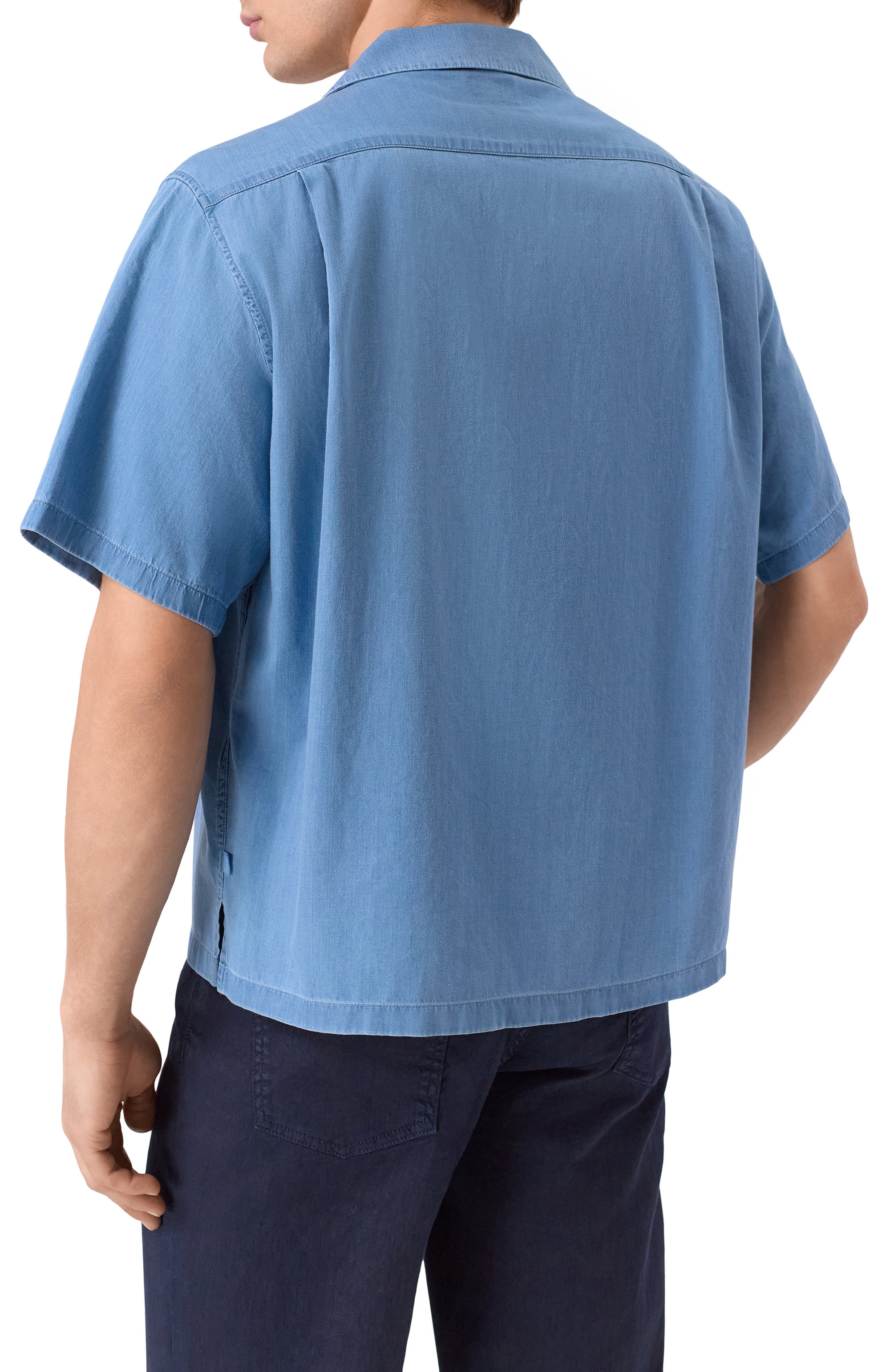 Джинсовая рубашка PAUL&SHARK, арт. 26413331, фото 4