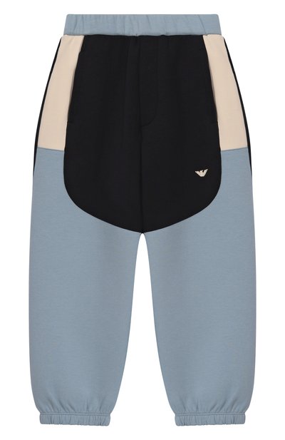 Хлопковые джоггеры EMPORIO ARMANI, арт. EB000136/AF10126