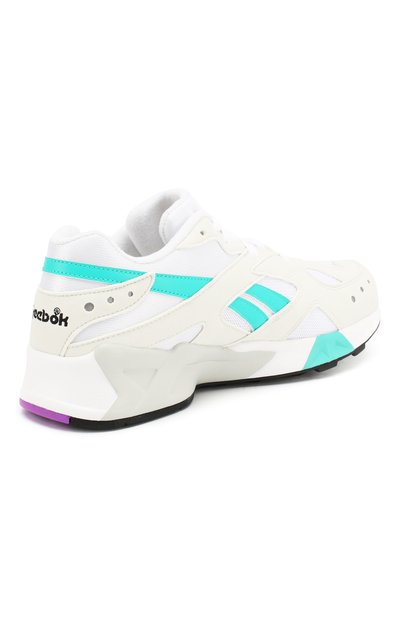 Текстильные кроссовки aztrek REEBOK белого цвета по цене 7370 руб., арт. DV3747, фото 4 Текстильные кроссовки aztrek REEBOK, арт. DV3747, фото 4