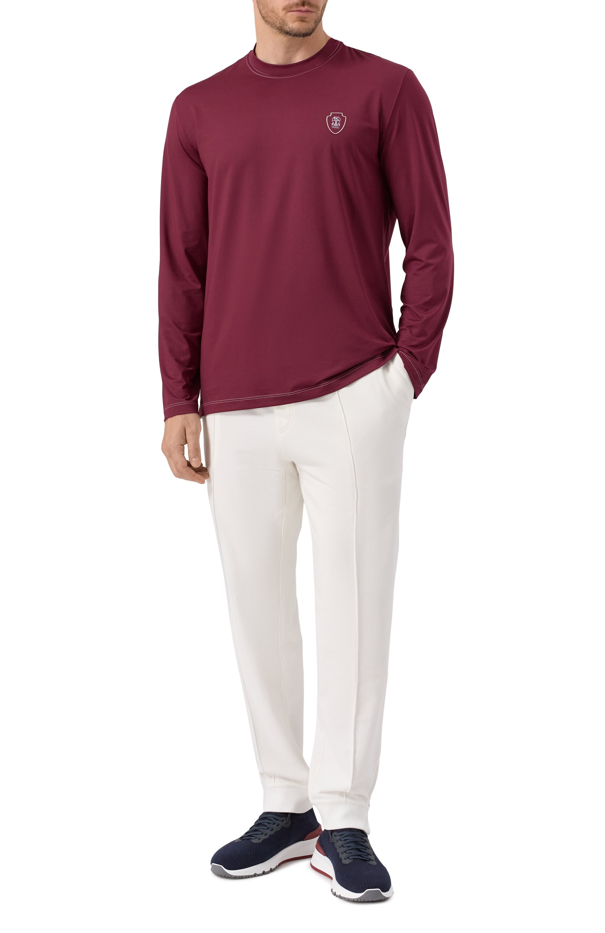 Лонгслив BRUNELLO CUCINELLI, арт. MW8571885T, фото 2