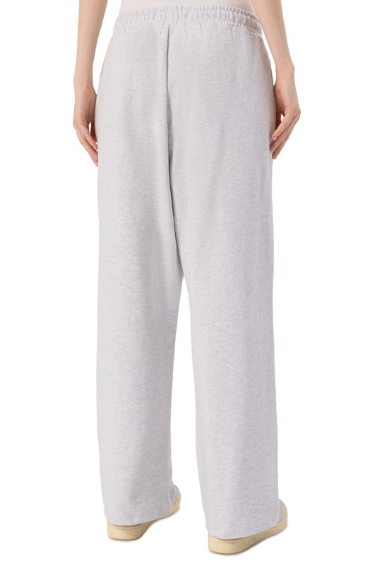 Хлопковые брюки AECA WHITE AWCMFWBDBPLSO001C0.LIGHT GREY (M) Серый  AWCMFWBDBPLSO001C0.LIGHT GREY (M) Фото 4