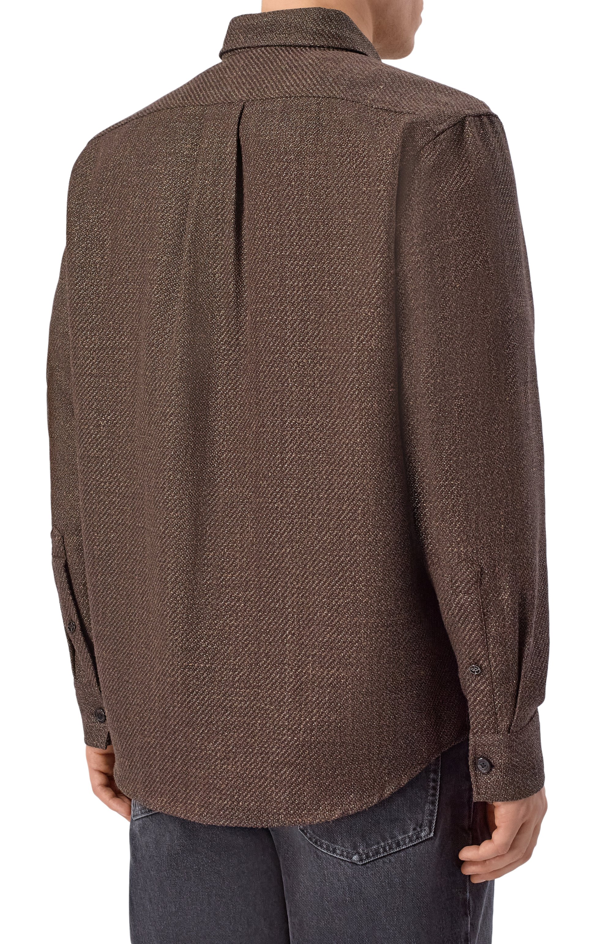 Рубашка из шерсти и льна BOGNER, арт. 58741324, фото 4