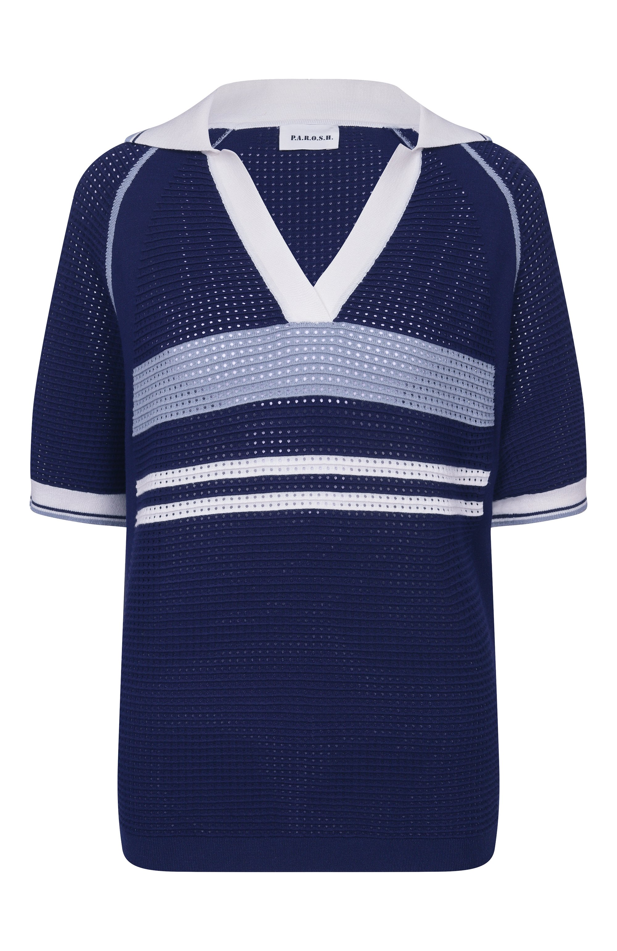 Поло из вискозы P.A.R.O.S.H., арт. D540941/RENFIELD, фото 1