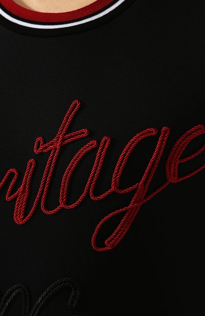 Хлопковая футболка DOLCE & GABBANA, арт. G8KC0Z/G7V0U, фото 5