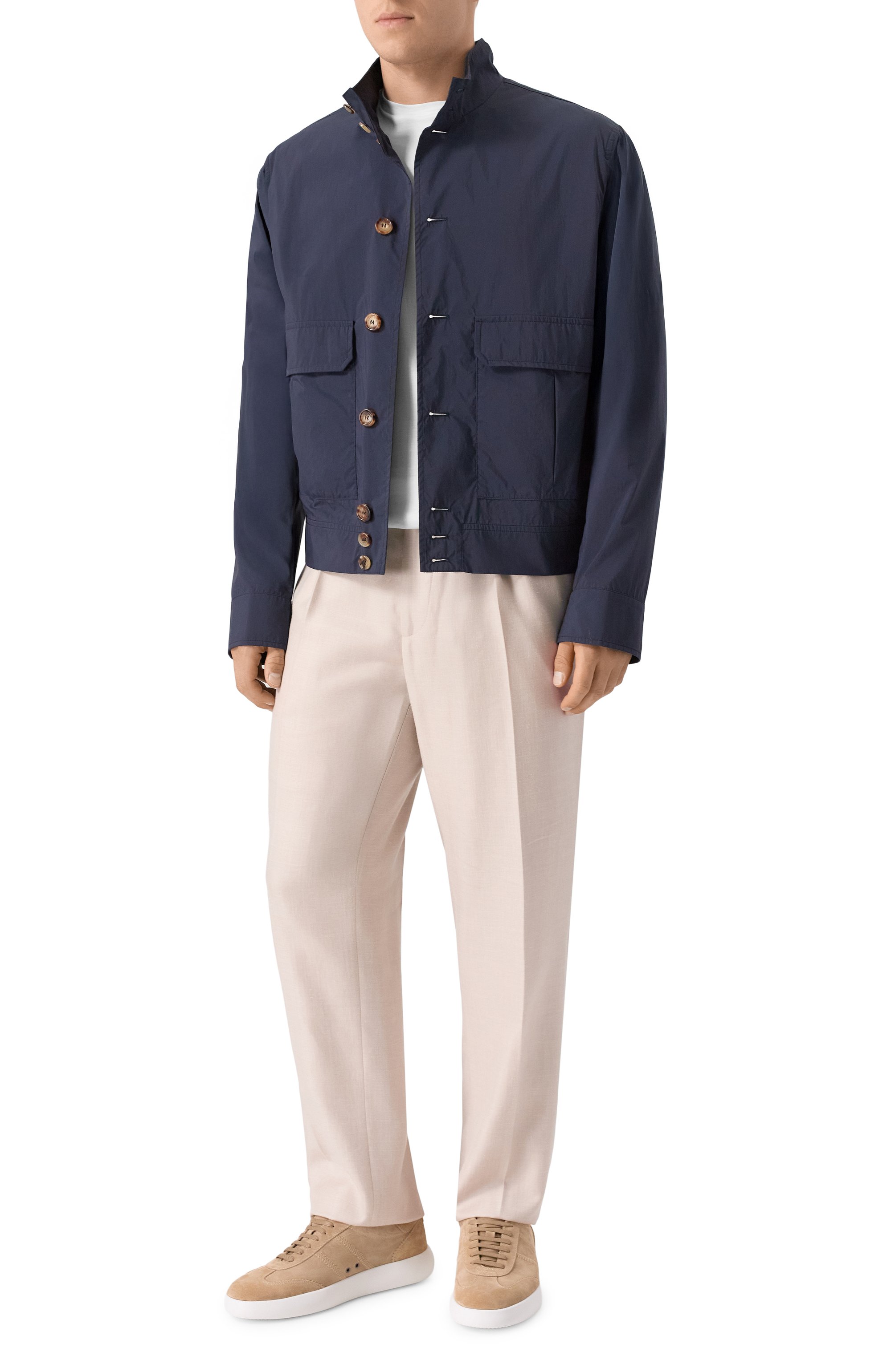 Замшевые кеды olympia BRIONI, арт. QHLW0L/09708, фото 2