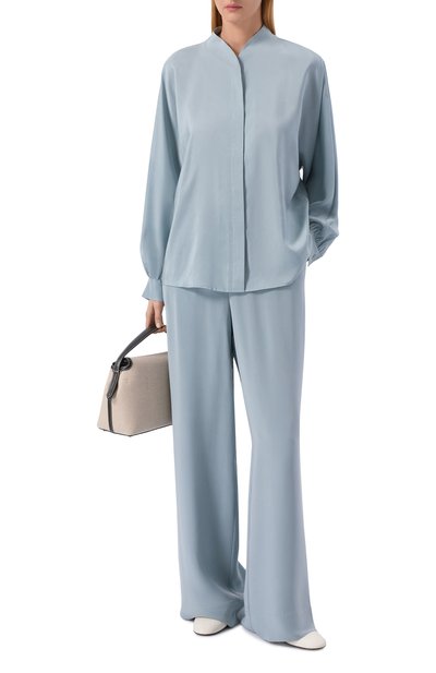 Шелковая блузка 12 STOREEZ, арт. 136070, фото 2