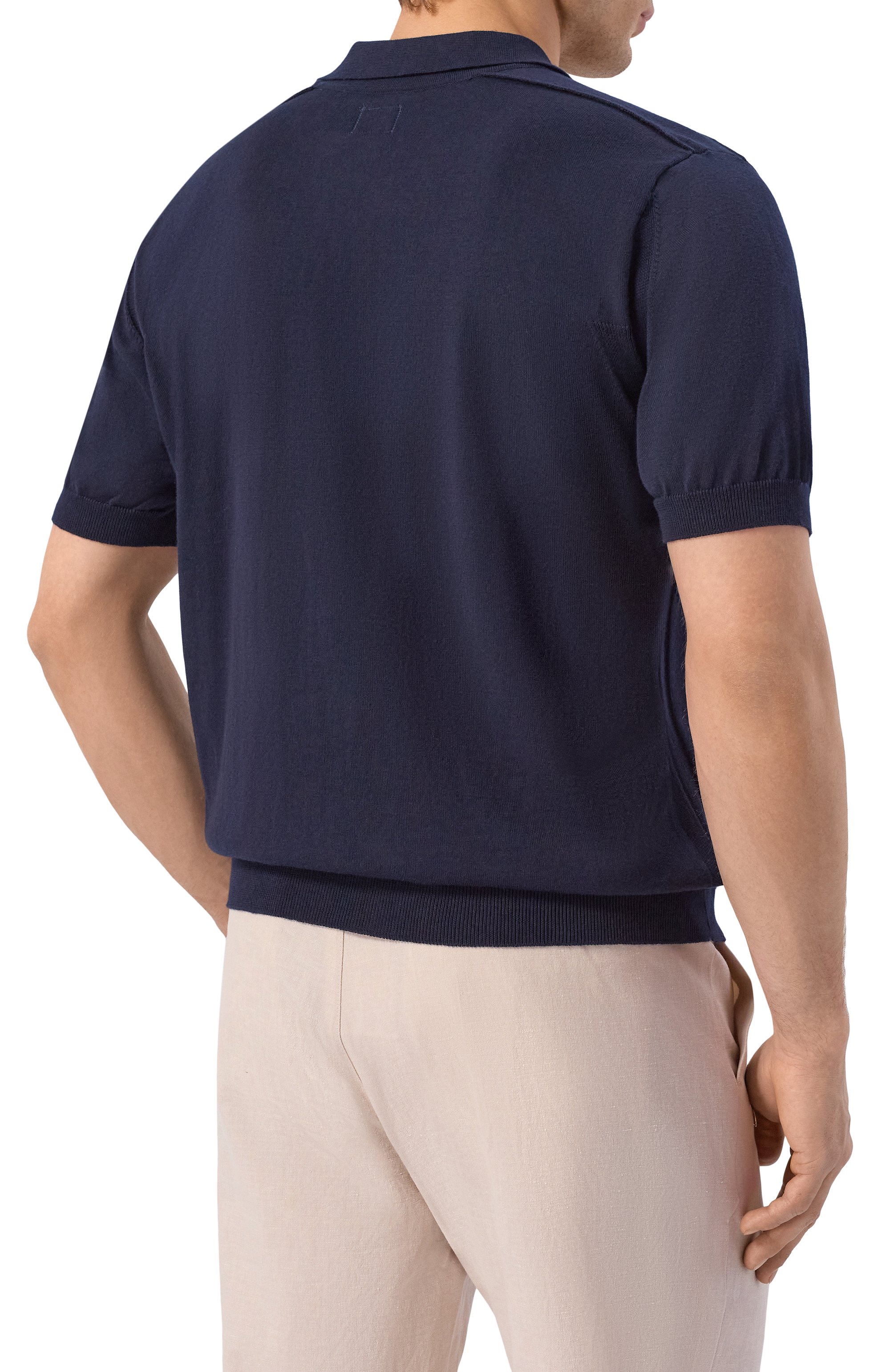 Хлопковое поло C.P. COMPANY, арт. 20CMKN099A/110560A, фото 4