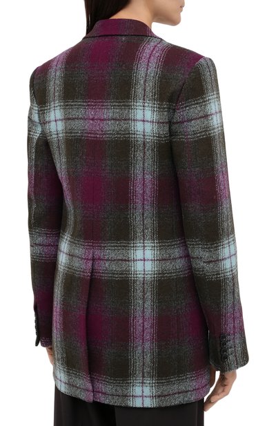 Шерстяной жакет DRIES VAN NOTEN разноцветного цвета по цене 89950 руб., арт. 202-30430-1038, фото 5 Шерстяной жакет DRIES VAN NOTEN, арт. 202-30430-1038, фото 5