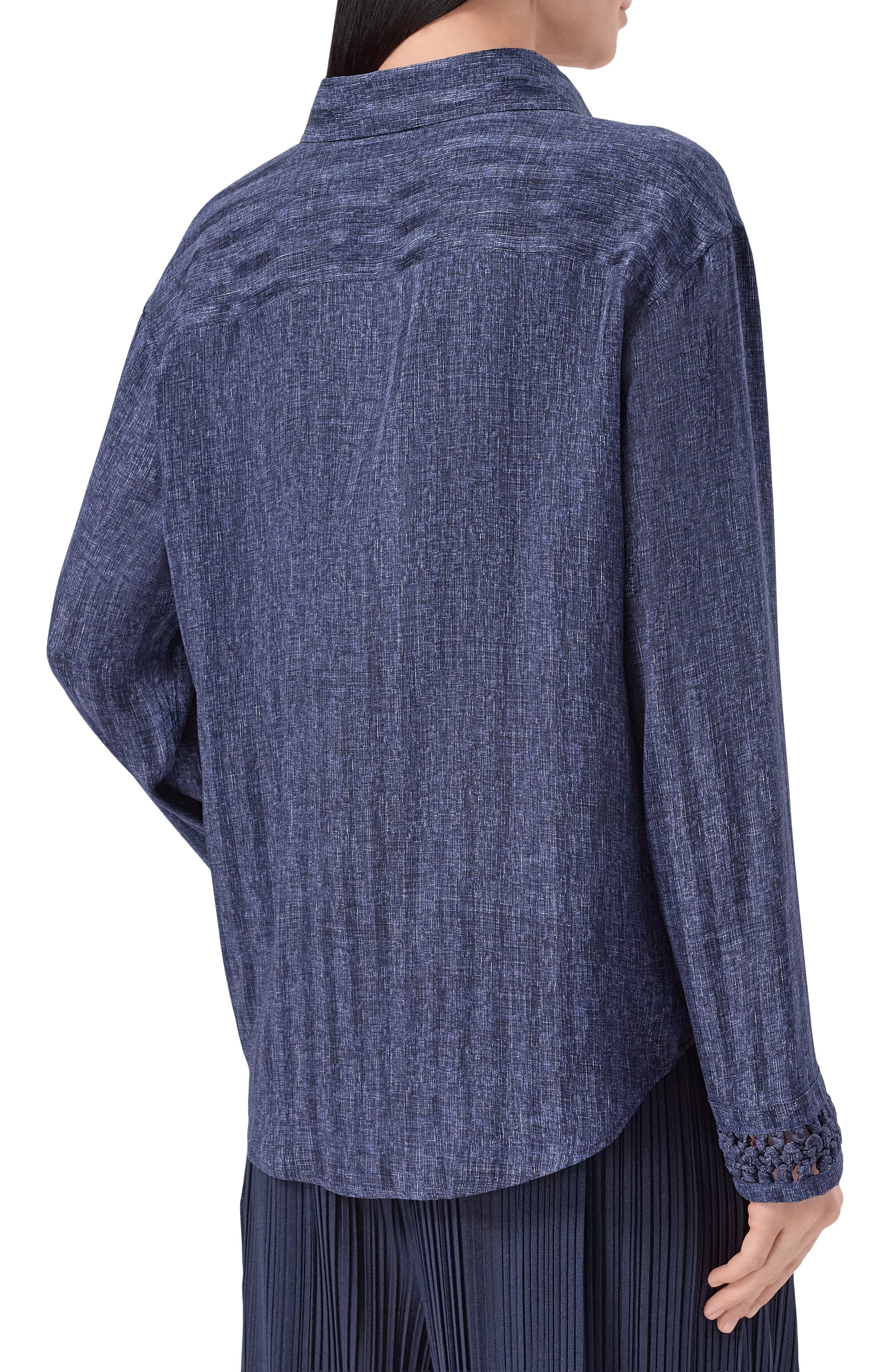 Шелковая рубашка GIORGIO ARMANI, арт. GW003064/TE20175, фото 4