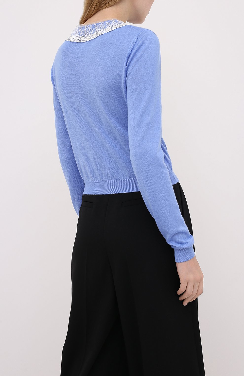 Кардиган из кашемира и шелка MIU MIU, арт. MMF202-1V81-F0013, фото 4