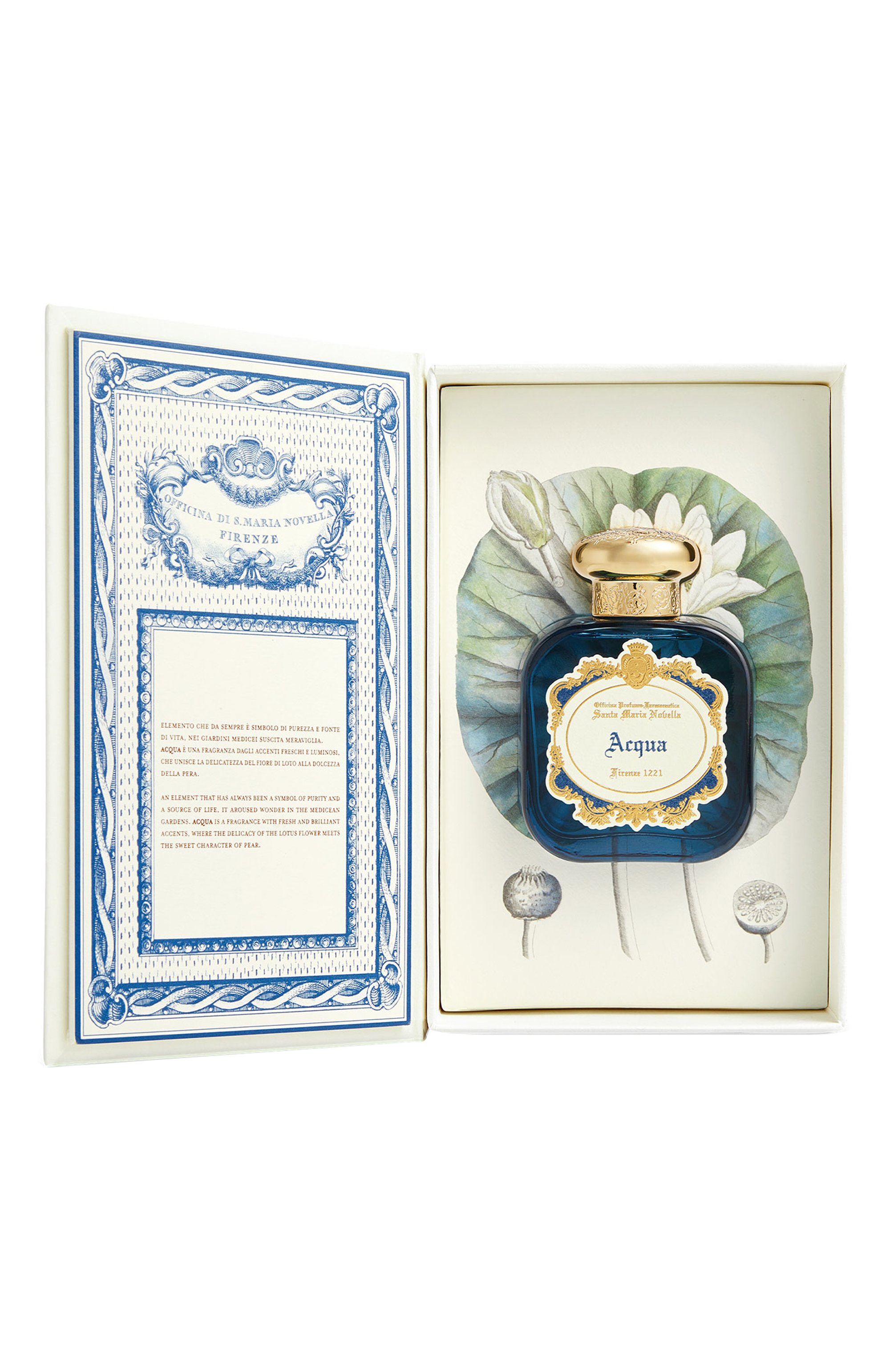 Парфюмерная вода acqua (50ml) SANTA MARIA NOVELLA, арт. SMN3111602, фото 3