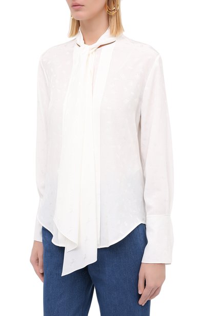 Шелковая блузка CHLOÉ, арт. CHC20AHT82390, фото 4