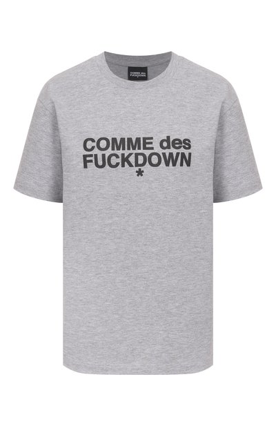 Женская хлопковая футболка COMME DES FUCKDOWN, арт. CFABW01356