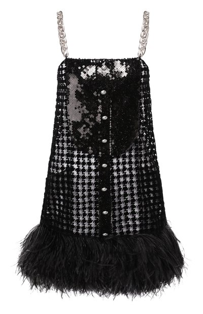 Женское платье из вискозы BALMAIN, арт. SF06411/V083