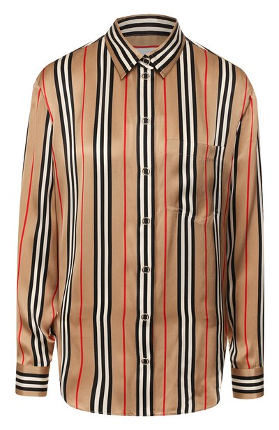 Женская шелковая рубашка BURBERRY, арт. 8011074