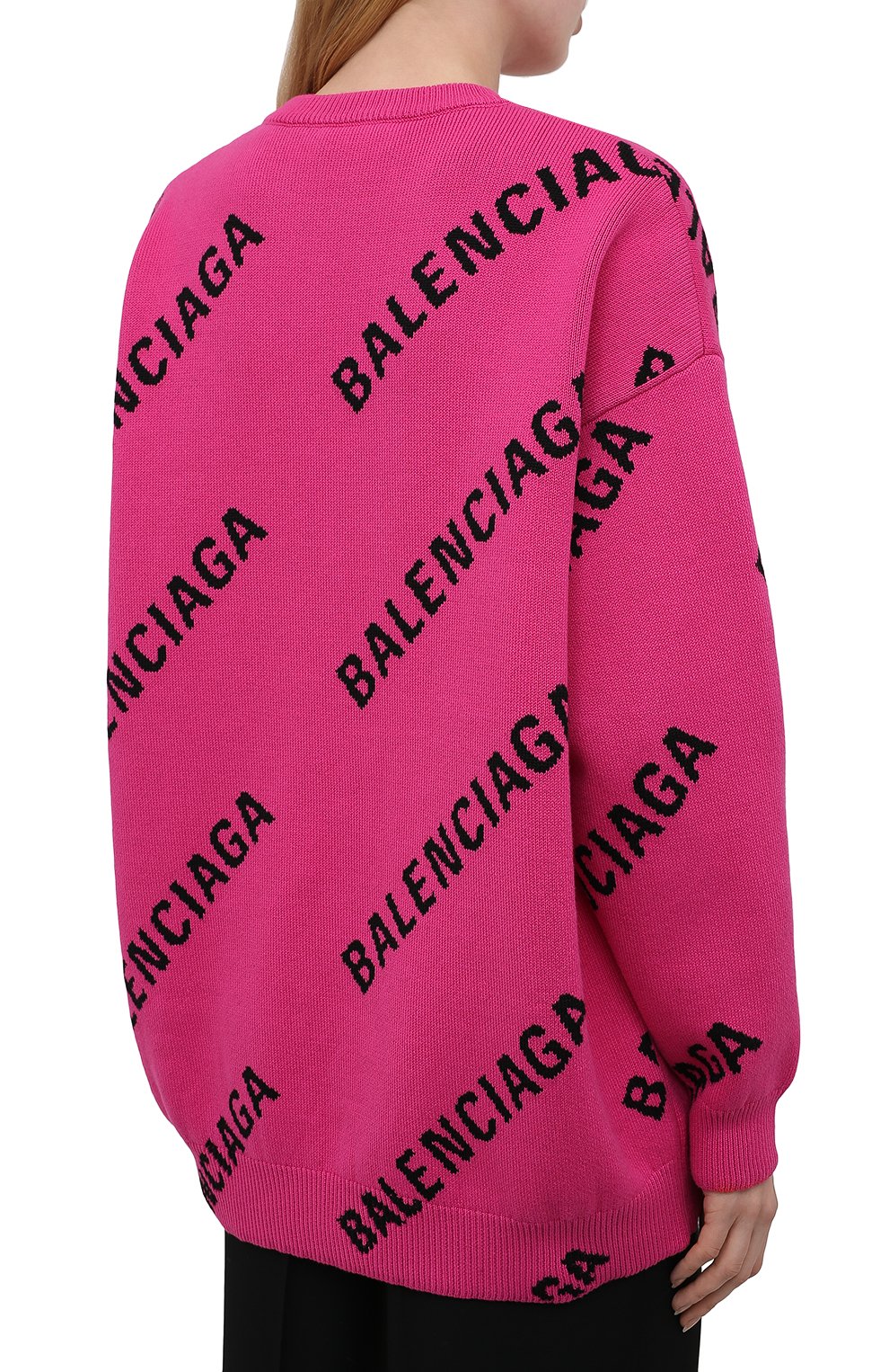 Свитер из хлопка и шерсти BALENCIAGA, арт. 657528/T3200, фото 4