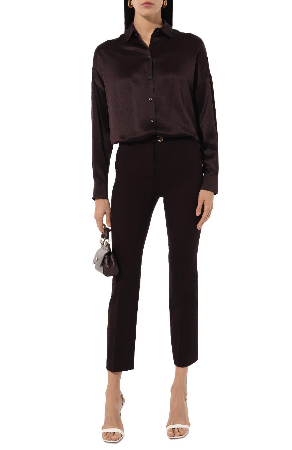 Шерстяные брюки AGNONA, арт. T70805E/UW020E, фото 2