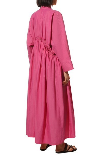 Хлопковое платье NACKIYE, арт. L`0RIENT MAXI R0BE, фото 4