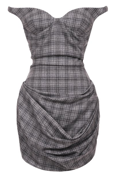 Женское платье из шерсти и вискозы MAGDA BUTRYM, арт. 139725