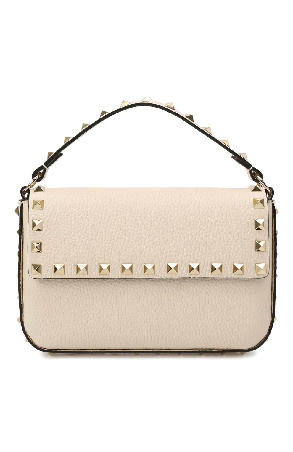 Сумка rockstud small VALENTINO кремового цвета по цене 106000 руб., арт. XW2P0W07/VSH, фото 1 Сумка rockstud small VALENTINO, арт. XW2P0W07/VSH, фото 1