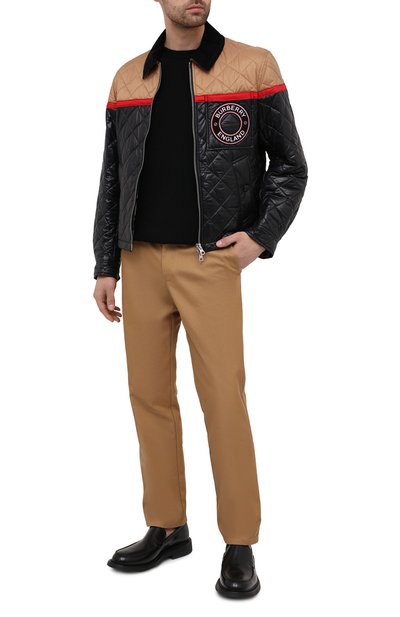 Хлопковые брюки BURBERRY, арт. 8036695, фото 2