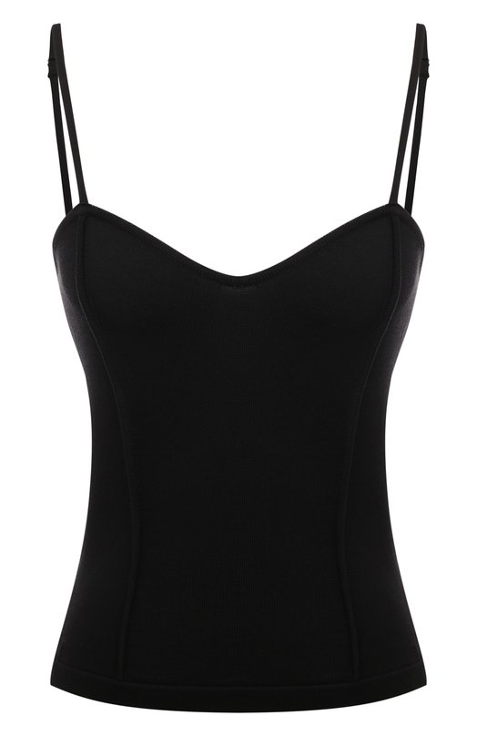 Топ из шелка и вискозы Freeage S23.TP032.6070.900 Чёрный S23.TP032.6070.900