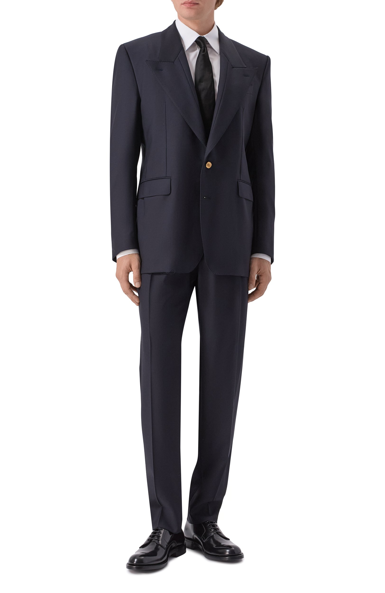 Шерстяные брюки DOLCE & GABBANA, арт. GW0NET/FU2Z8, фото 2