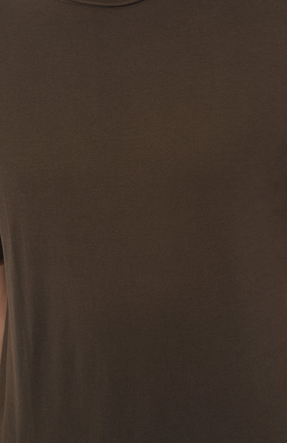 Хлопковая футболка HANNES ROETHER хаки цвета по цене 14900 руб., арт. 110892/FA36C0N.215.213, фото 5 Хлопковая футболка HANNES ROETHER, арт. 110892/FA36C0N.215.213, фото 5