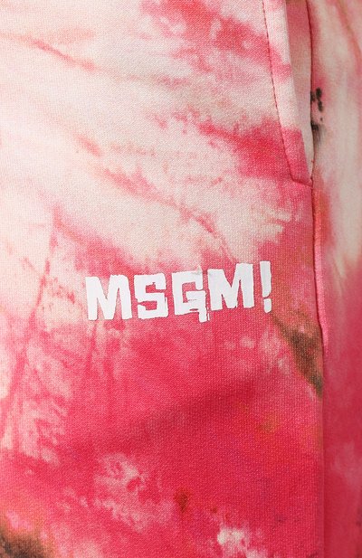 Хлопковые джоггеры MSGM, арт. 2642MDP160X 195363, фото 5