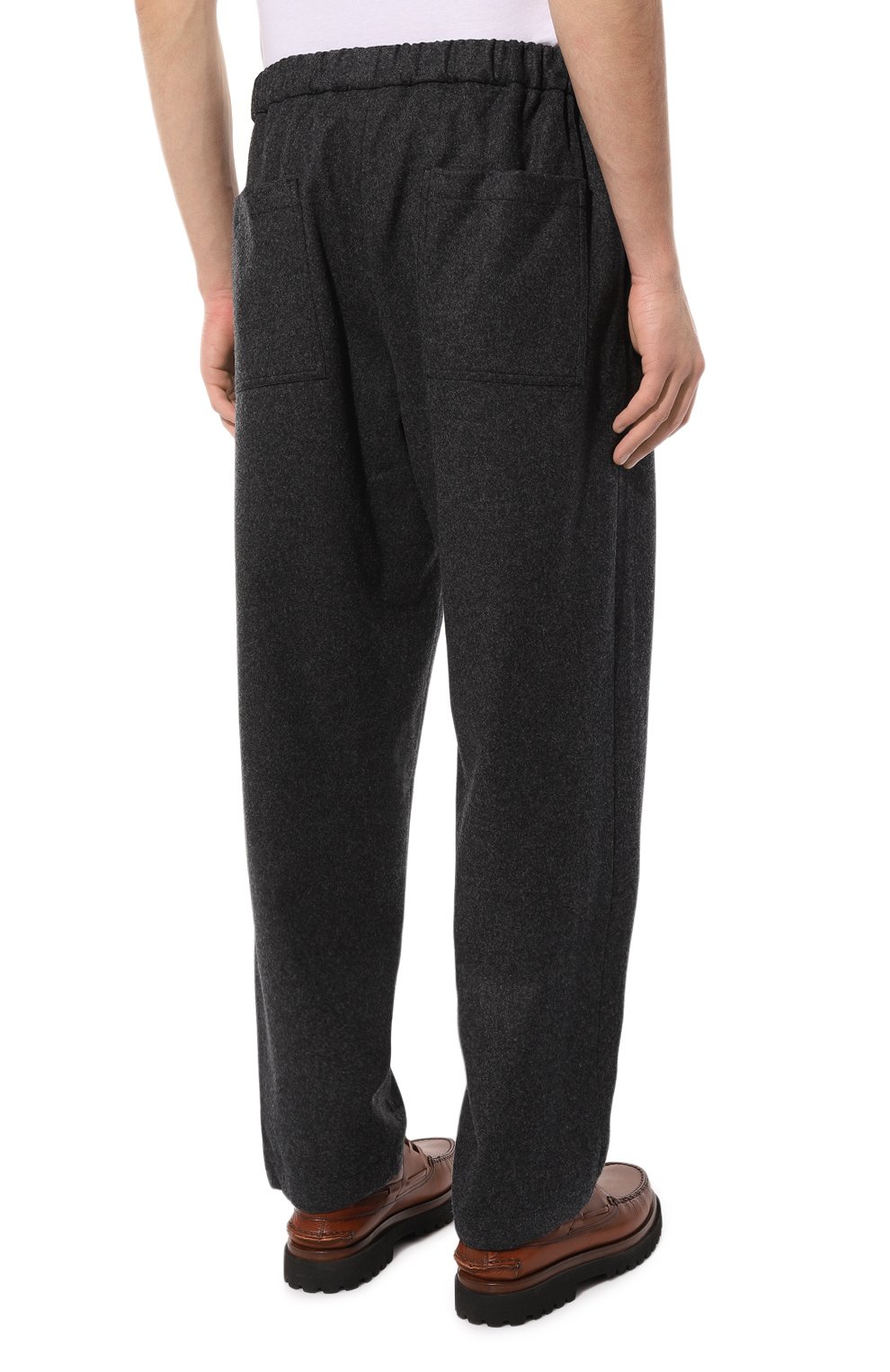 Шерстяные брюки JIL SANDER, арт. J47KA0016/J40119, фото 4