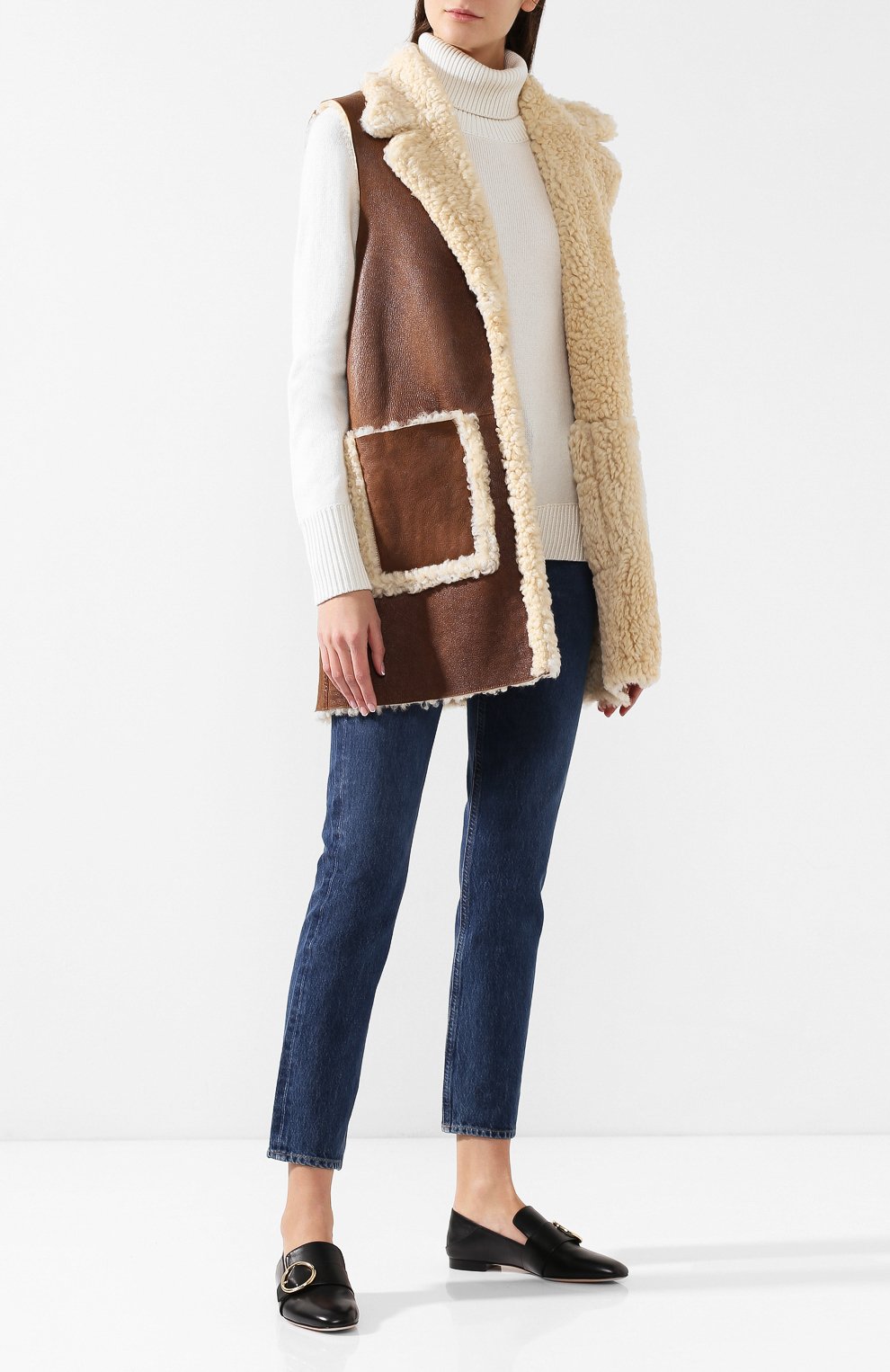 Жилет из овчины POLO RALPH LAUREN, арт. 211732567, фото 2