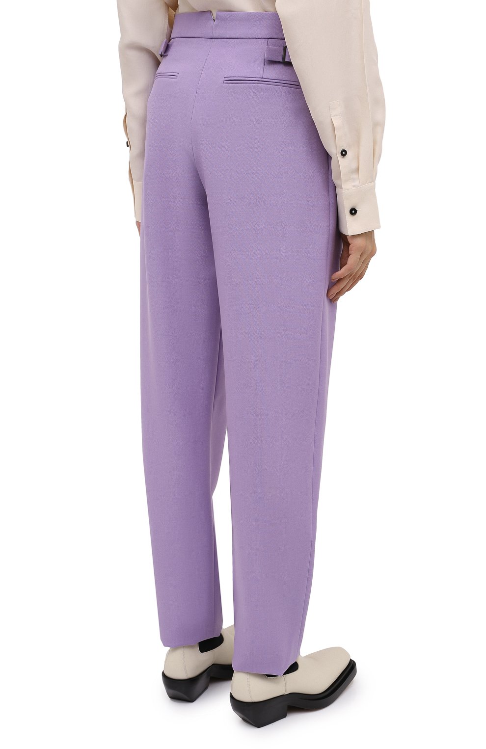 Шерстяные брюки BOSS, арт. 50448952, фото 4