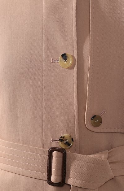 Шерстяное пальто cinderford BURBERRY, арт. 8007334, фото 5