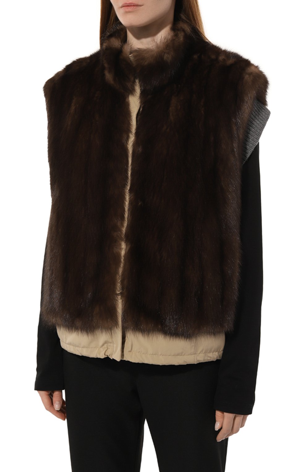 Жилет из меха соболя SABLEFUR, арт. 72216-SB-01, фото 3