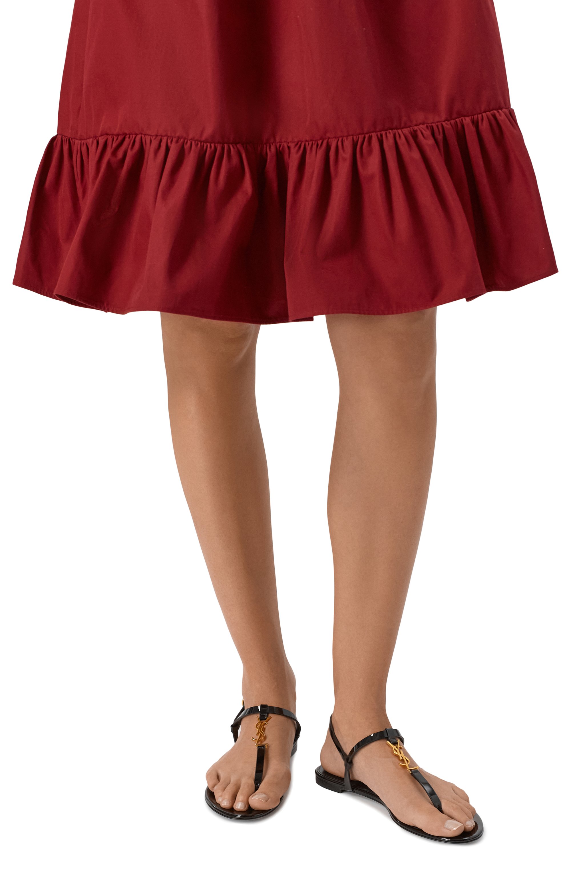 Лакированные сандалии cassandra SAINT LAURENT, арт. 659817/AAGKK, фото 2