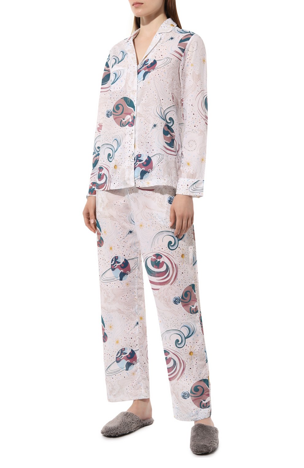 Хлопковая пижама DEREK ROSE, арт. 2012-LEDB076, фото 2