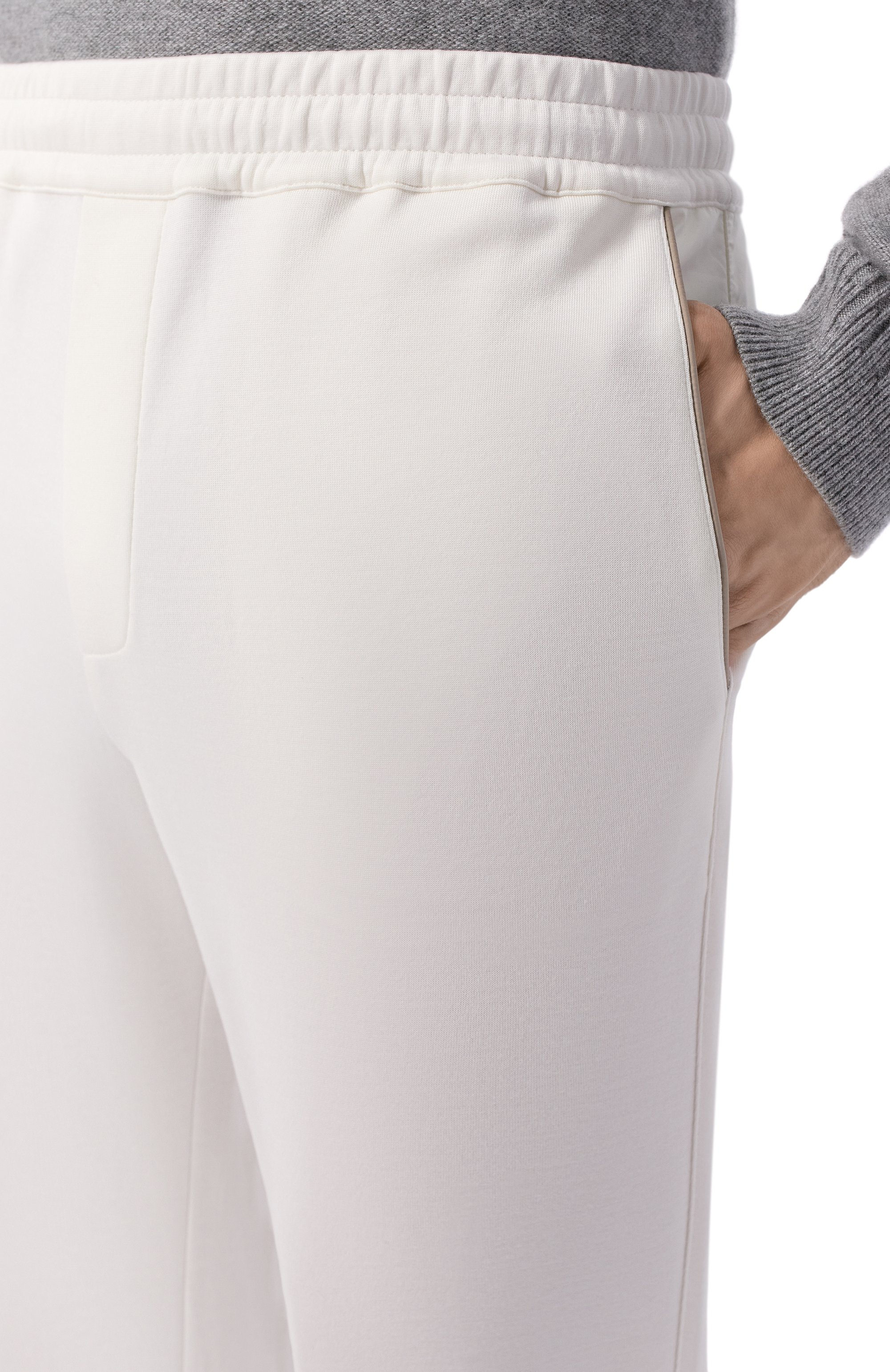 Брюки из шелка и хлопка MVST, арт. M26.2PM.T008/GELS0 12335.018, фото 5