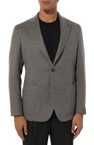 Пиджак из кашемира и шелка SARTORIA LATORRE, арт. EF74/UG0729, фото 5